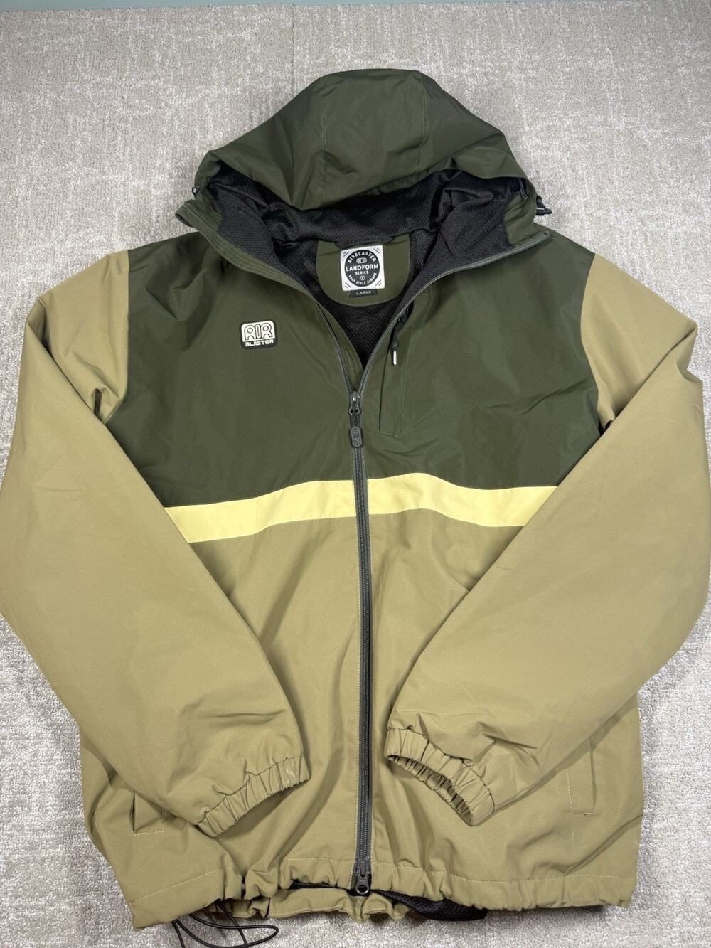 AIRBLASTER FREESCHOOL WINDBREAKER JACKET Resin Size Large